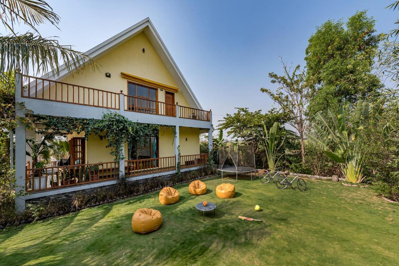 Saffronstays Happy Fields, Pune - Luxury Farmstay With Farm To Table Food Екстер'єр фото