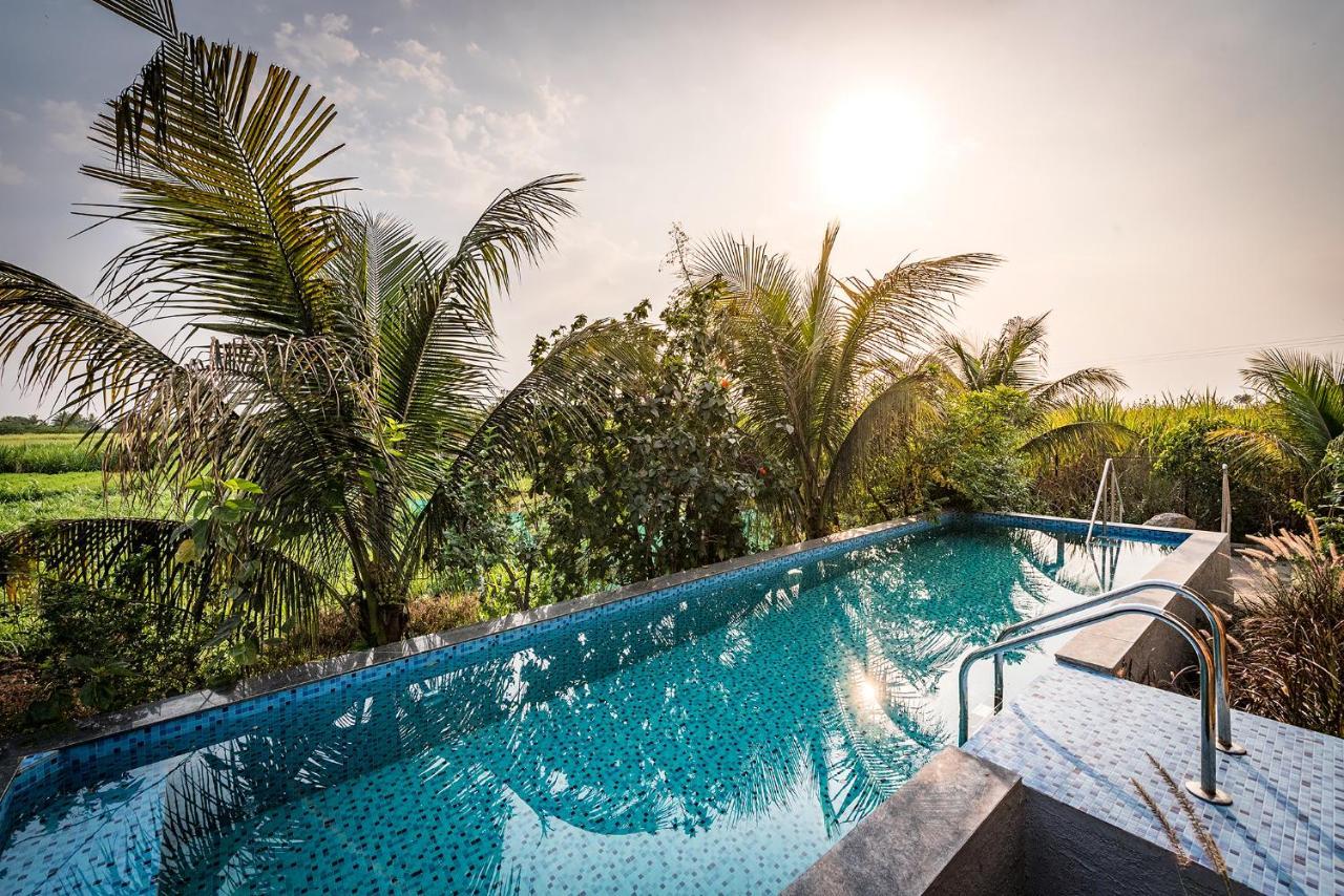 Saffronstays Happy Fields, Pune - Luxury Farmstay With Farm To Table Food Екстер'єр фото